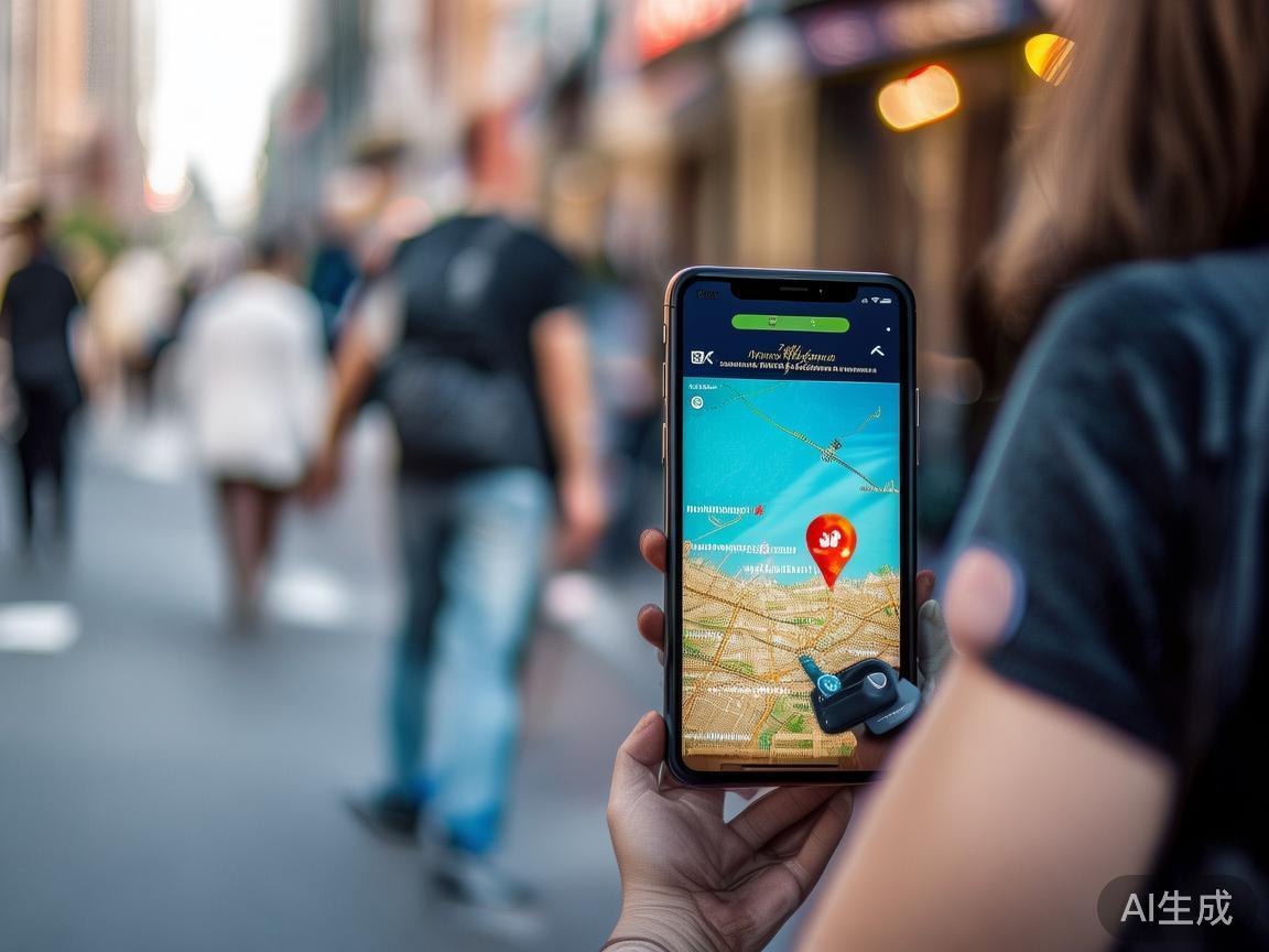 现代旅游中，最为便捷的方式之一便是使用手机地图应用
